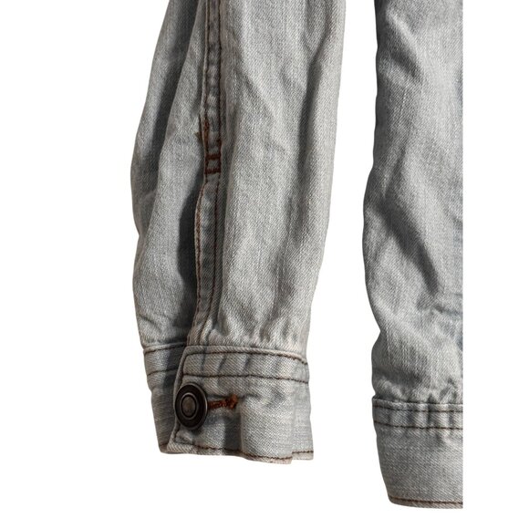 Garanimals Kids Denim Jacket With Dinosaur "Roar" Graphic Size 7 - Picture 2 of 4